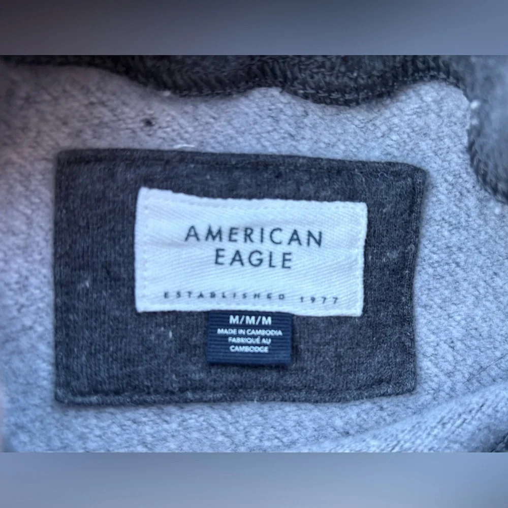 American Eagle Outfitters Gray New York Crewneck Sweatshirt